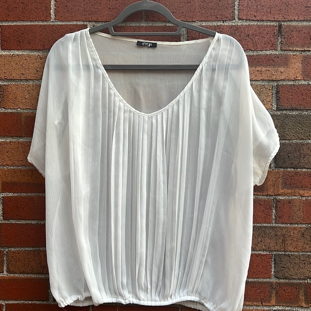 White lightweight shirt